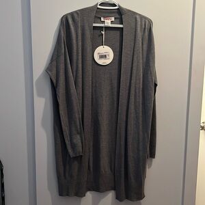 KONTATTO - grey cardigan - onesize
